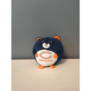 Ty Beanie Ballz Chicago Bears Cuddly Toy 2012  LANDS ON FEET plushie